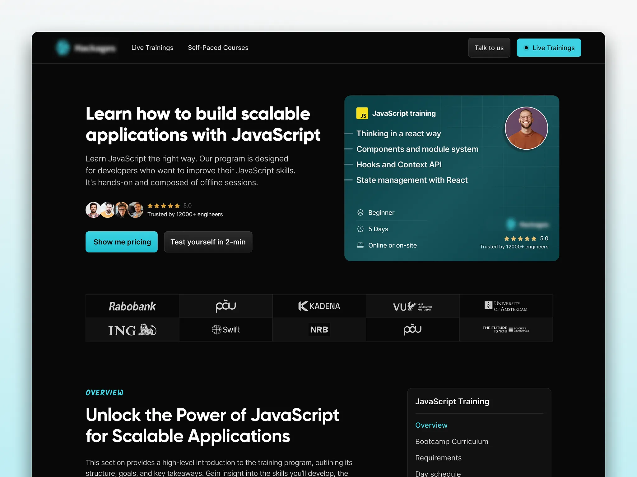 IT and Coding Training